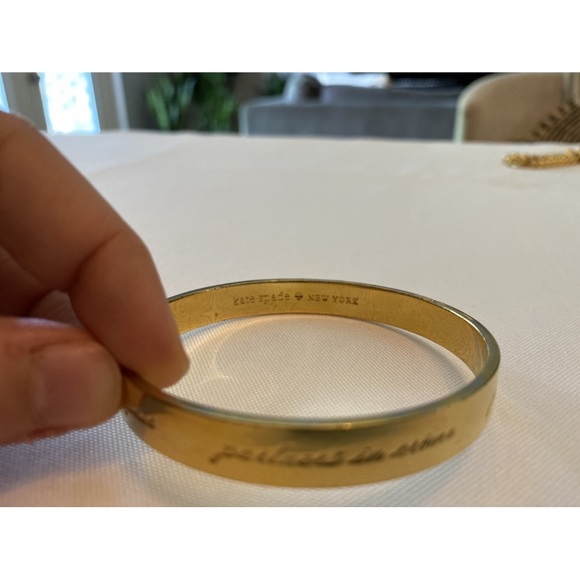Kate Spade Best Friends Gold Bangle - Picture 2 of 4